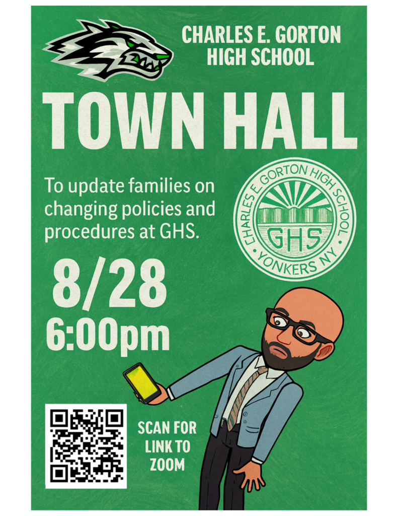 Flyer for town hall