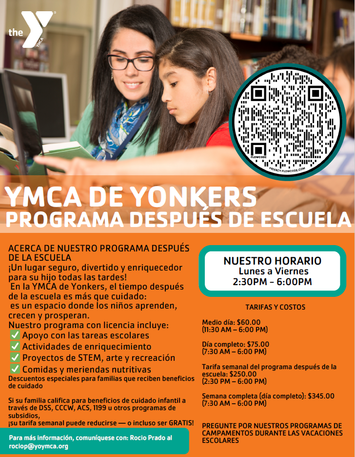 YMCA - Spanish Flyer
