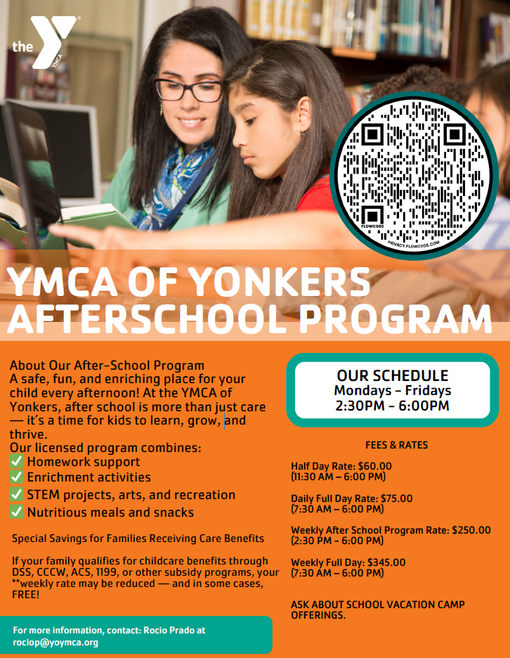YMCA - English Flyer