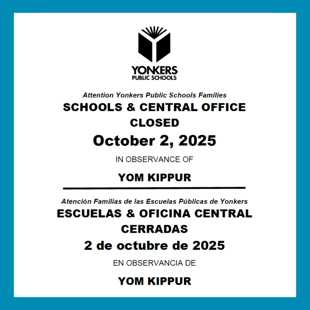 No School Flyer - Yom Kippur