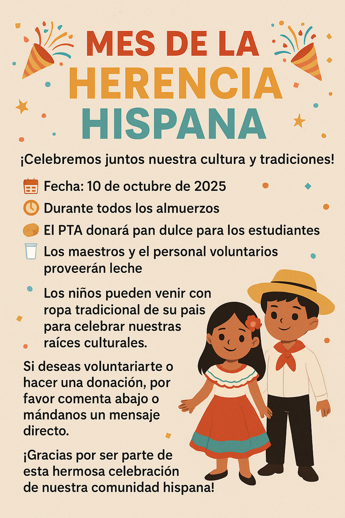 Hispanic Heritage Month Spanish