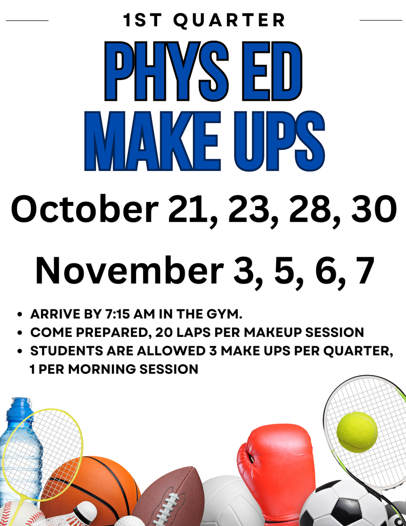 SHS PE Make-up Classes