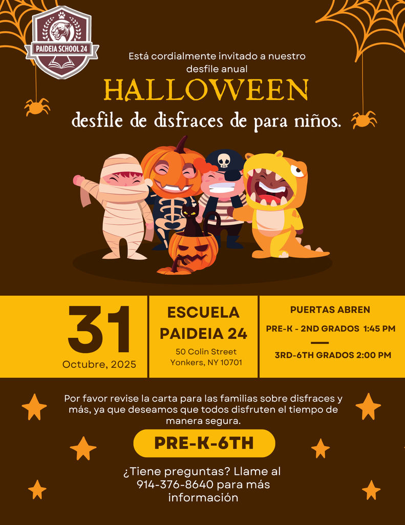 Halloween Costume & Parade Flyer Span