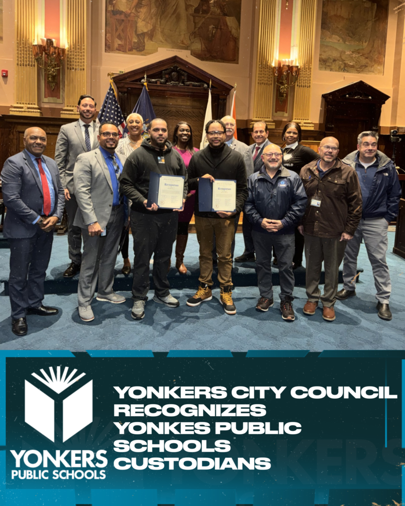 Yonkers City Council Recognizes Yonkers Public Schools Custodians