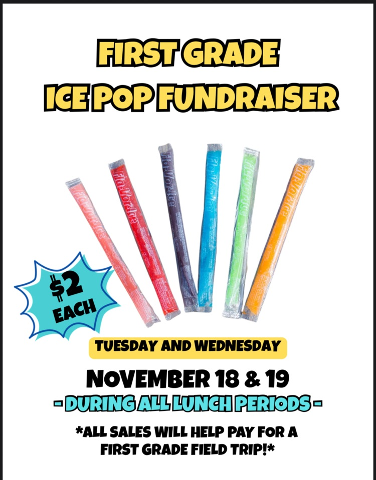 First Grade Pop Sale 
