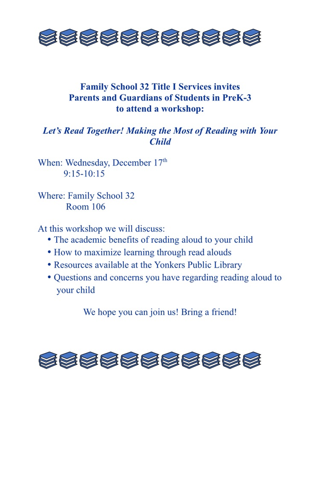 parent workshop
