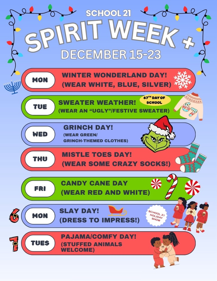 Dec spirit week
