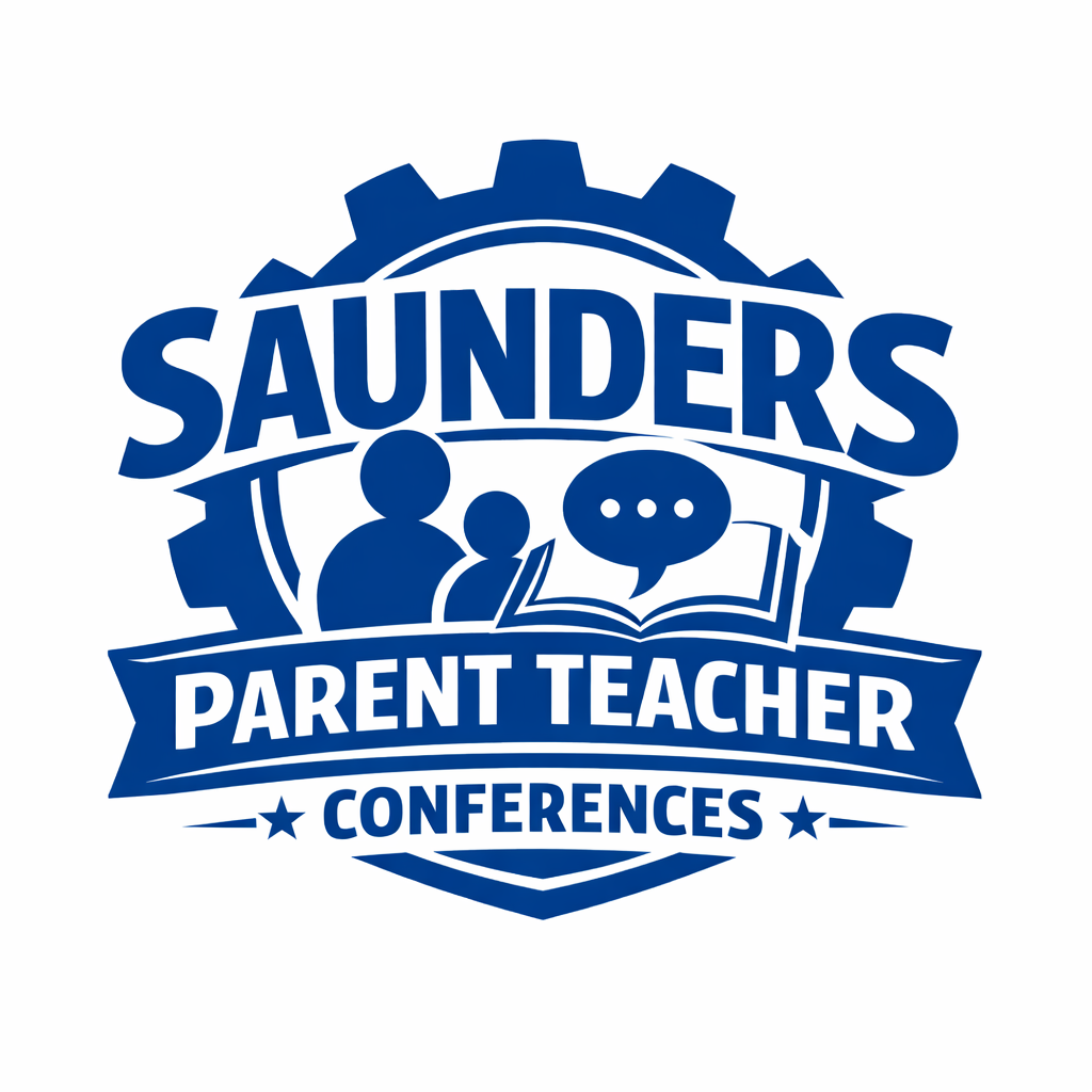 Saunders HS Parent Teacher Conferences Logo