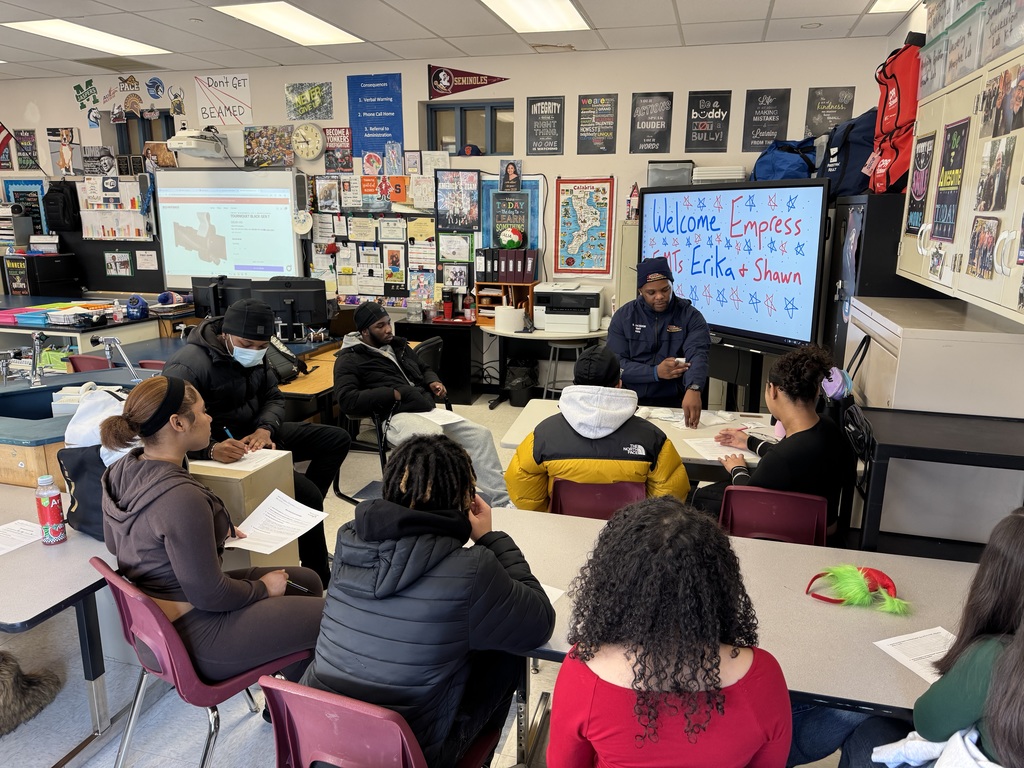 Empress Ambulance EMTs support hands-on learning at the Barack Obama School for Social Justice