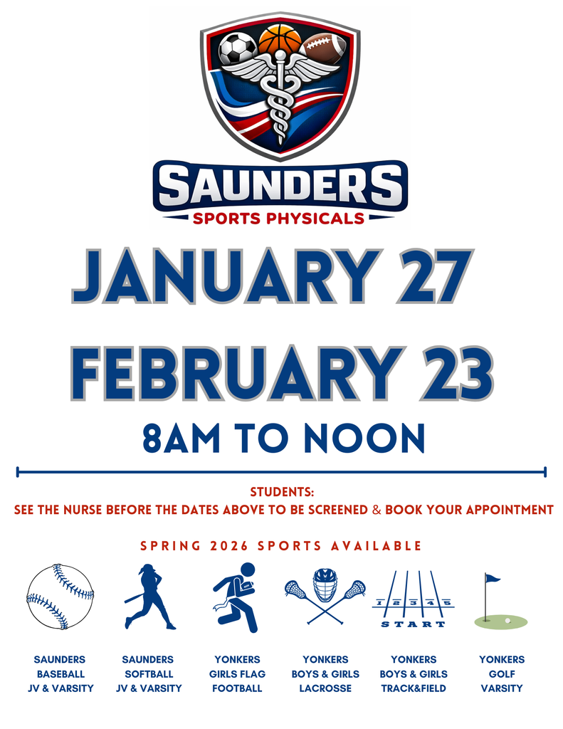SPRING 2026 SPORTS PHYSICALS