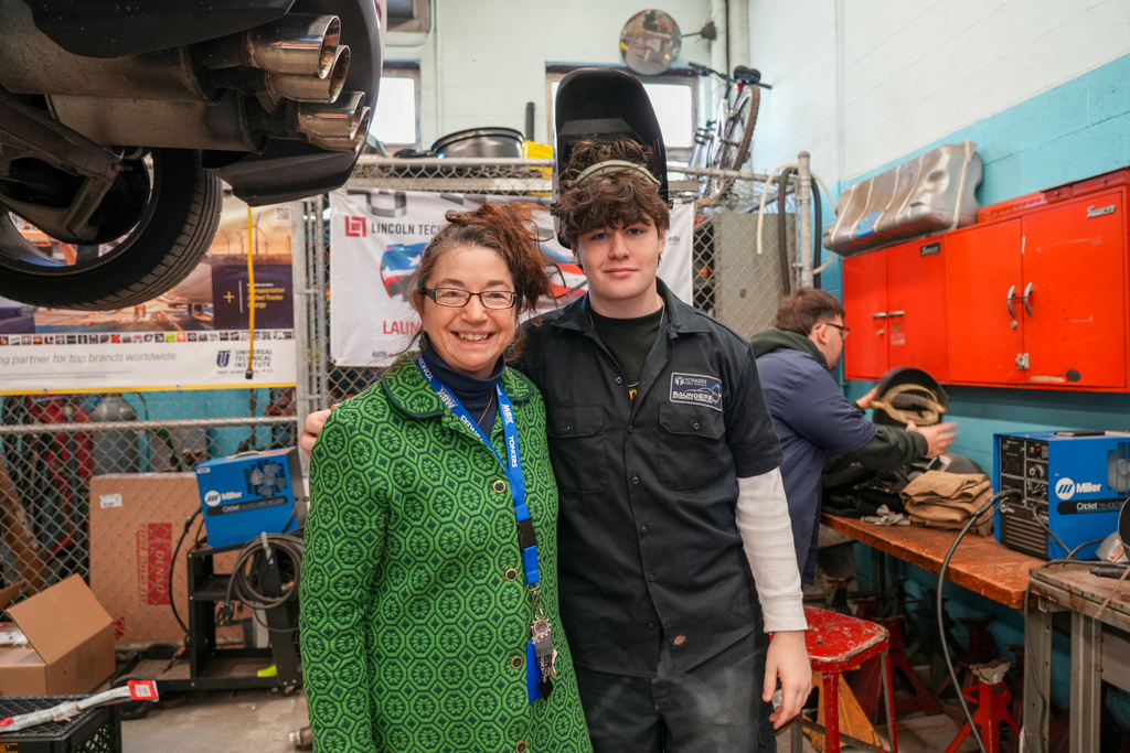Bronx Community College Visits Saunders High School 3
