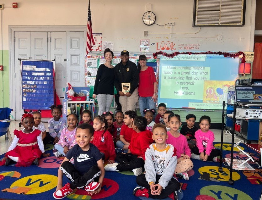 YPD Read Aloud at Ella Fitzgerald Academy 1