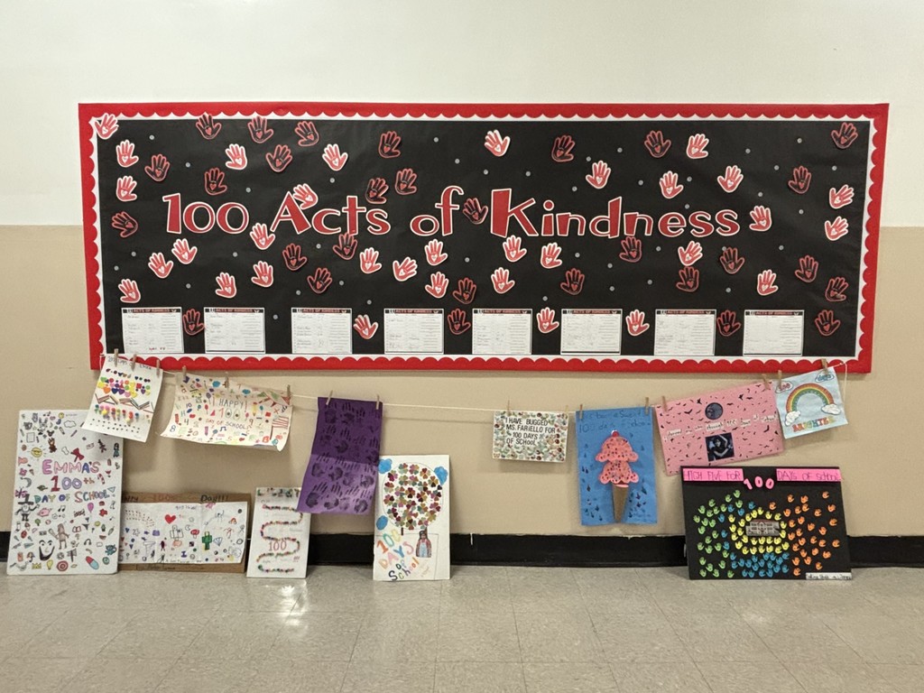 Acts of Kindness board and projects.