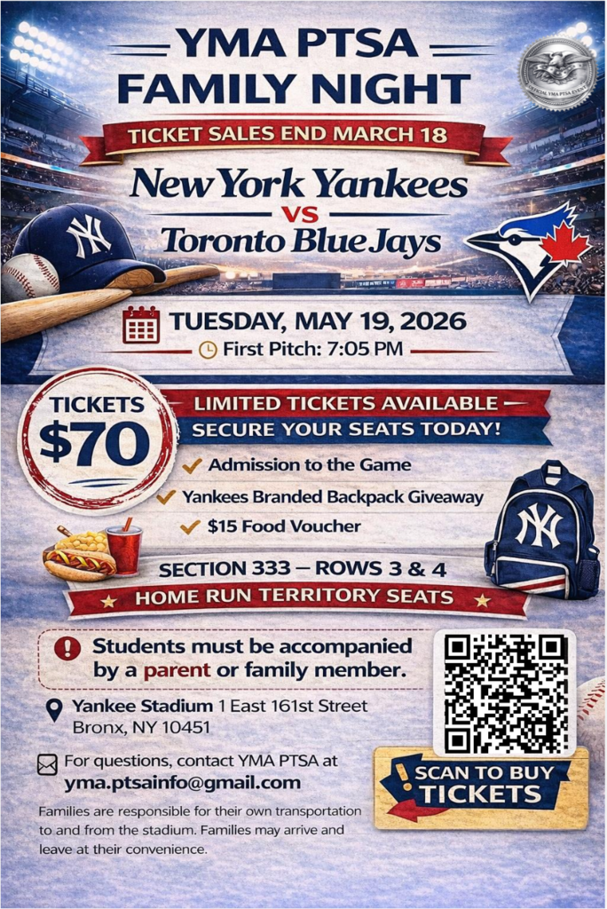 YMA Yankee Game Night