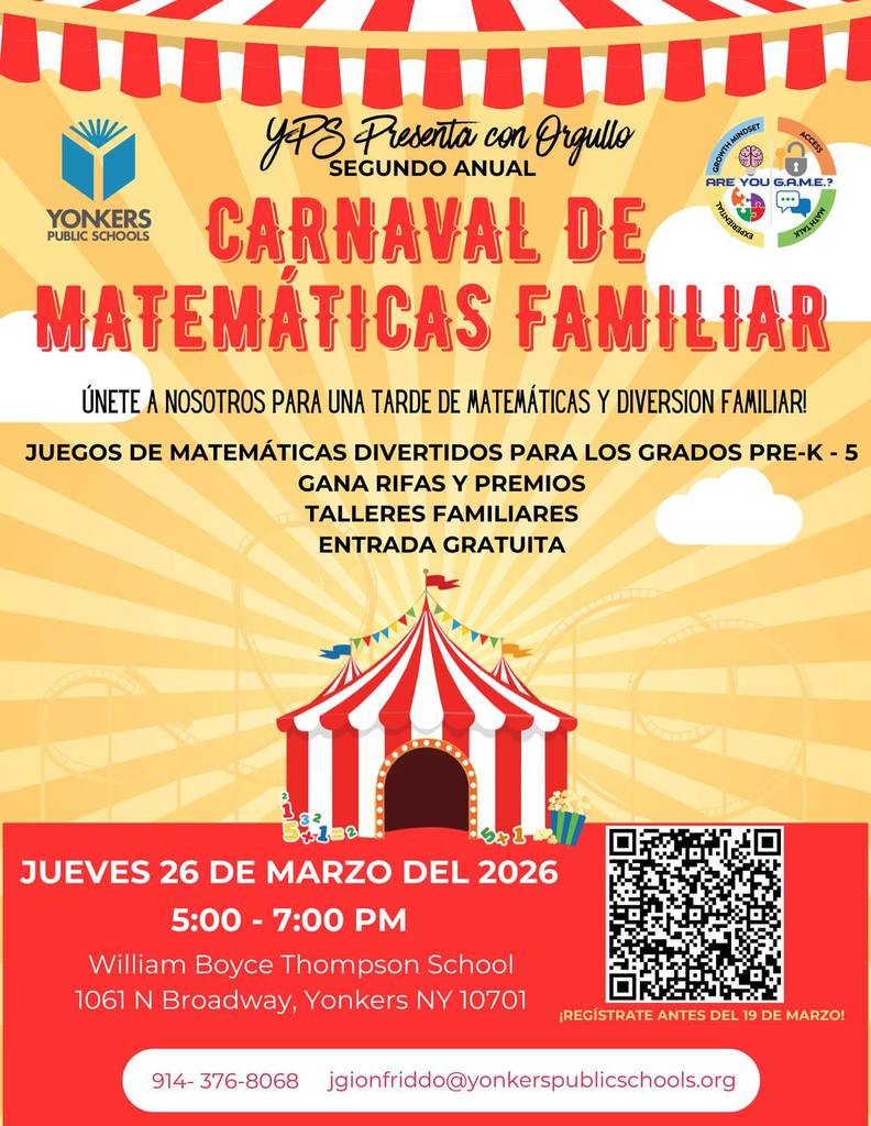 Yonkers Math Carnival 