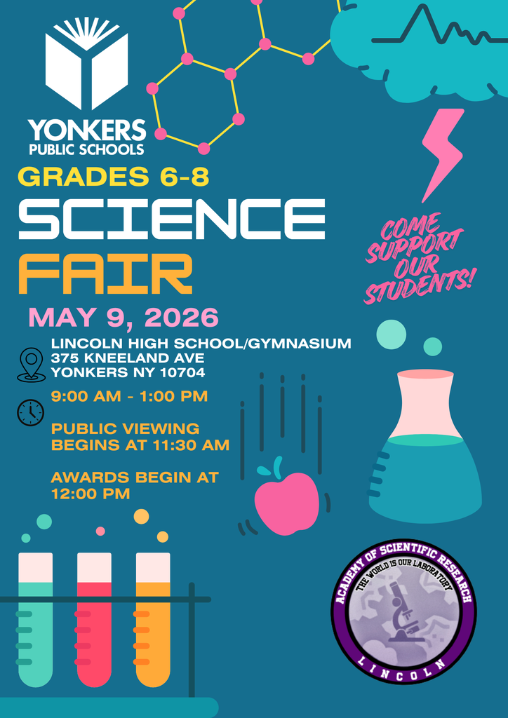 2026 Science Fair Flyer Invitation