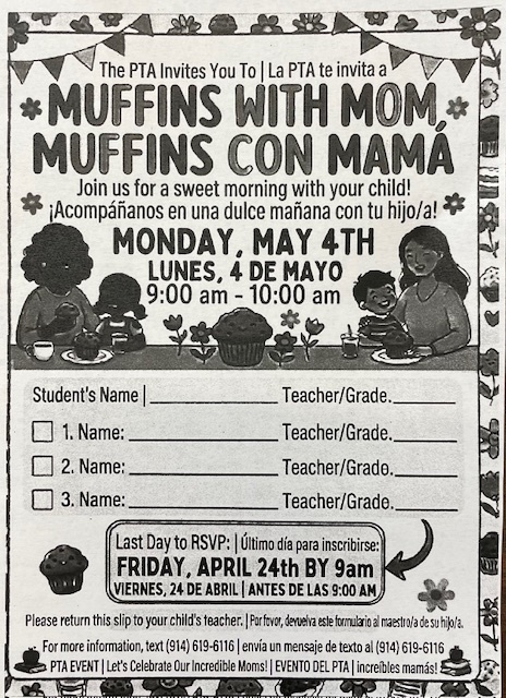 Muffins with Mom Flyer