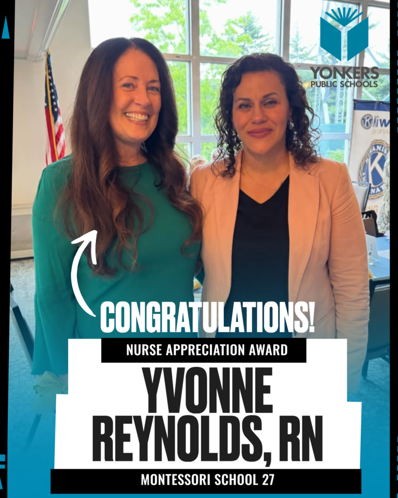 Congratulations Yvonne Reynolds - Nurse Appreciation Award