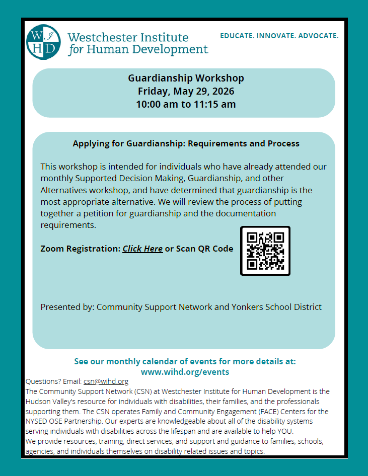 Guardianship Workshop