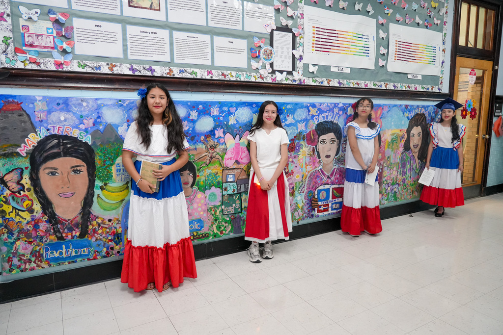 Las Hermanas Mural Unveiling