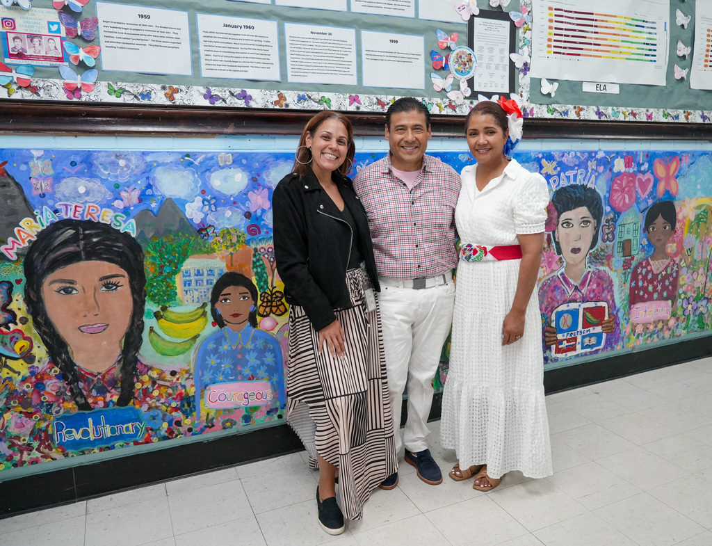Las Hermanas Mural Unveiling