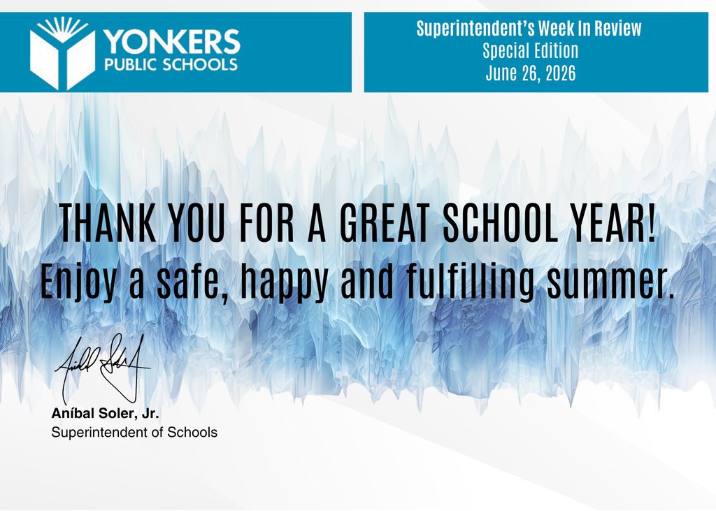 Thank you for a great school year 
