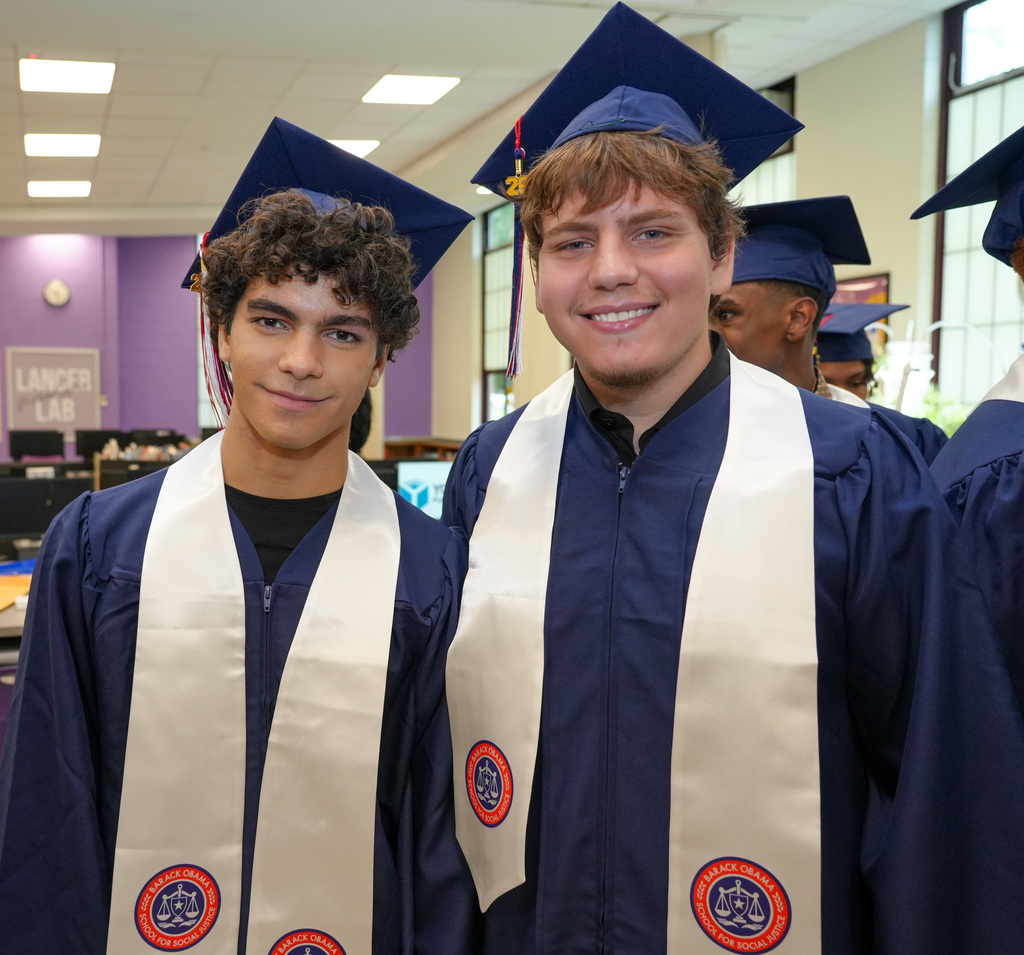 Congratulations Barack Obama School for Social Justice Graduates 