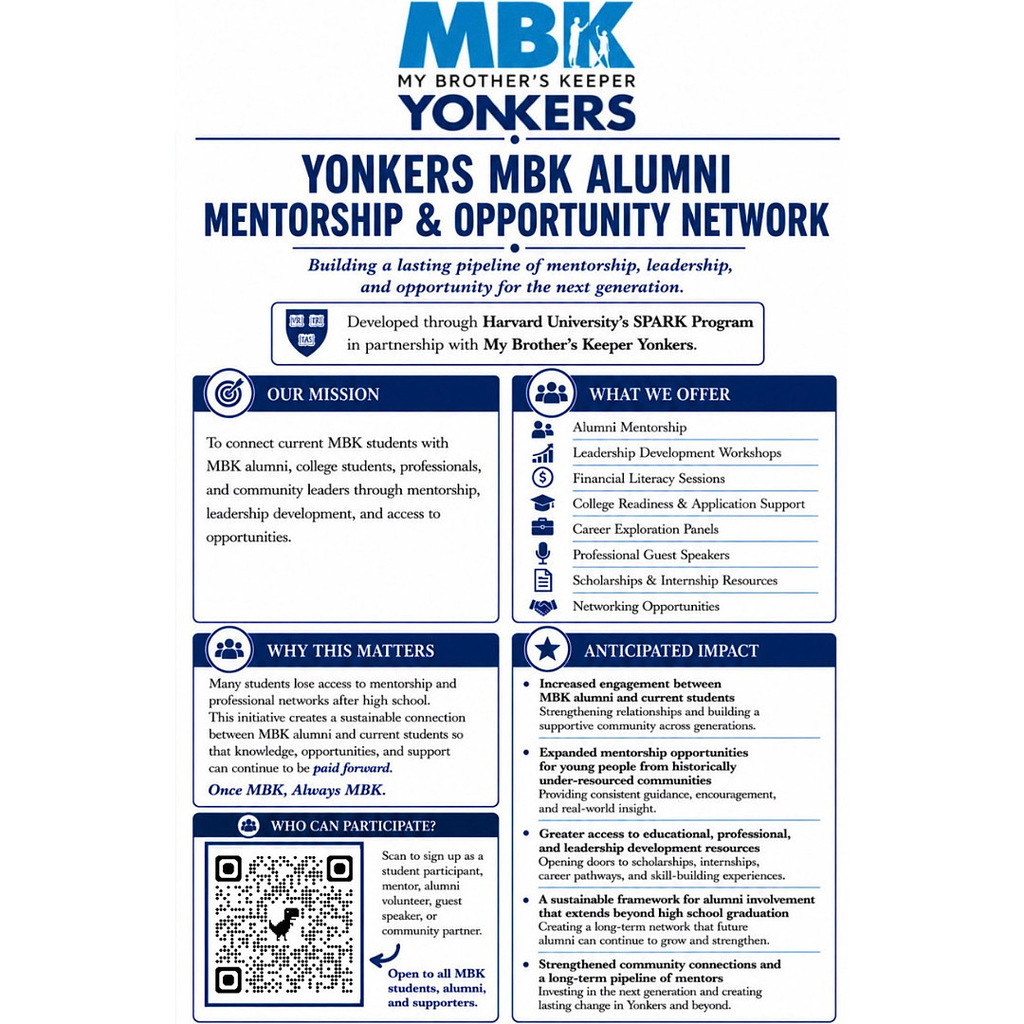 Yonkers MBK Alumni Mentorship & Opportunity Network