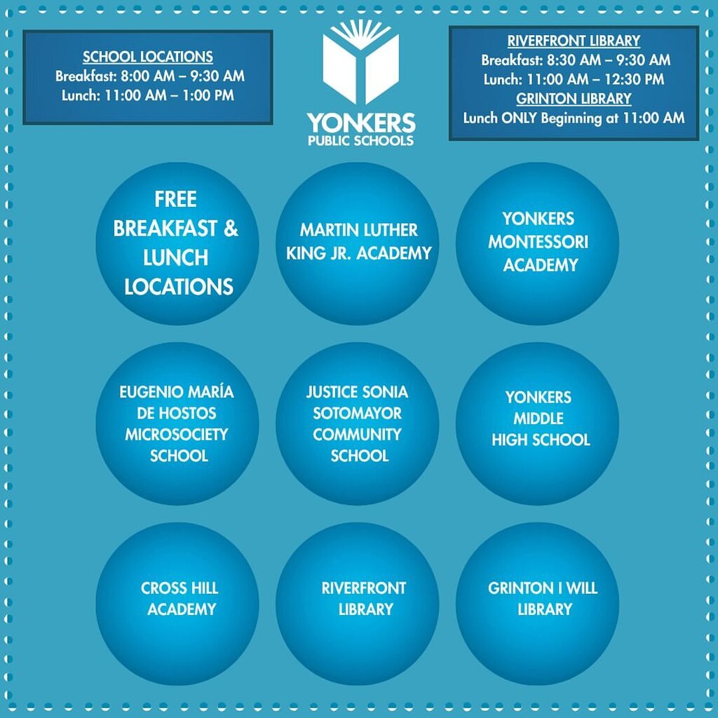 Free summer breakfast and free summer lunch