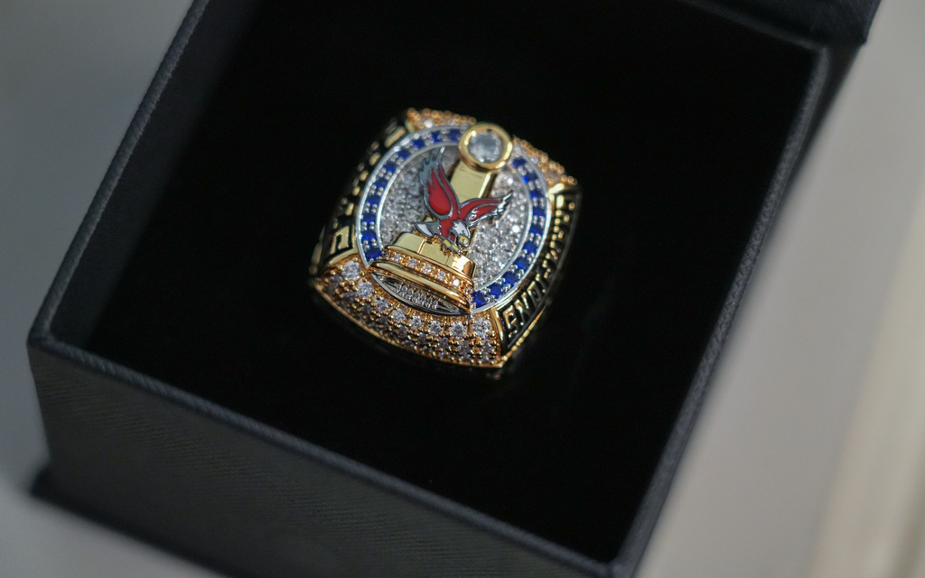 YMA Lady Eagles receive championship rings