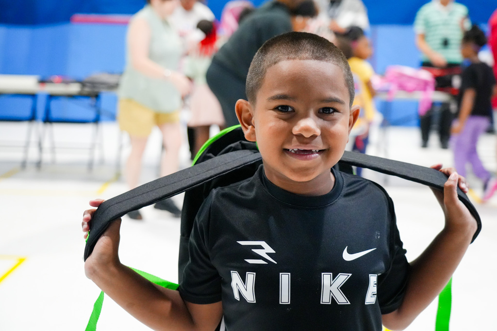 The Autism Project - FLOS Inc., hosted the 5th Annual Backpack Giveaway Celebration at the ESY program at WHS 29