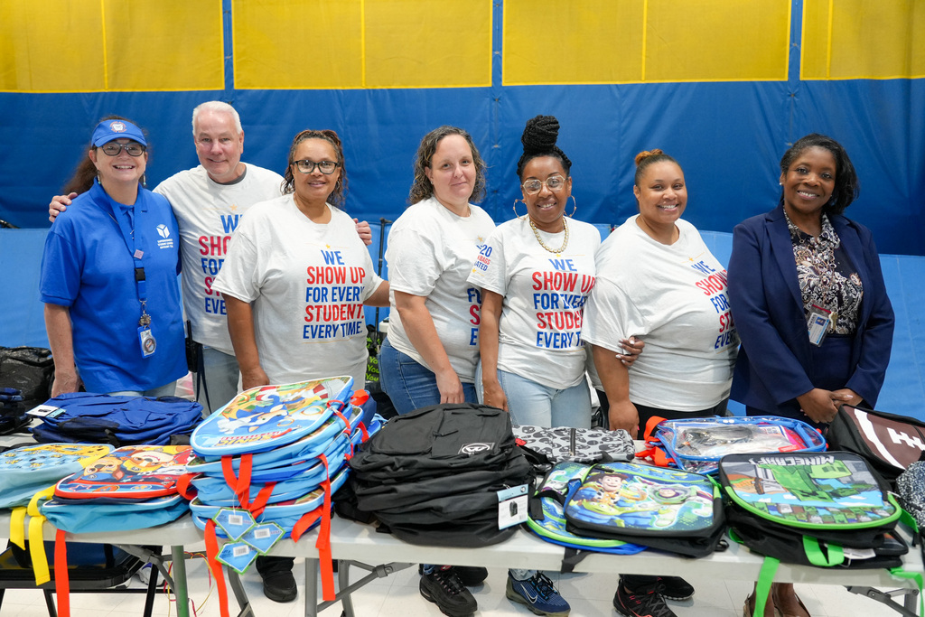 The Autism Project - FLOS Inc., hosted the 5th Annual Backpack Giveaway Celebration at the ESY program at WHS 29
