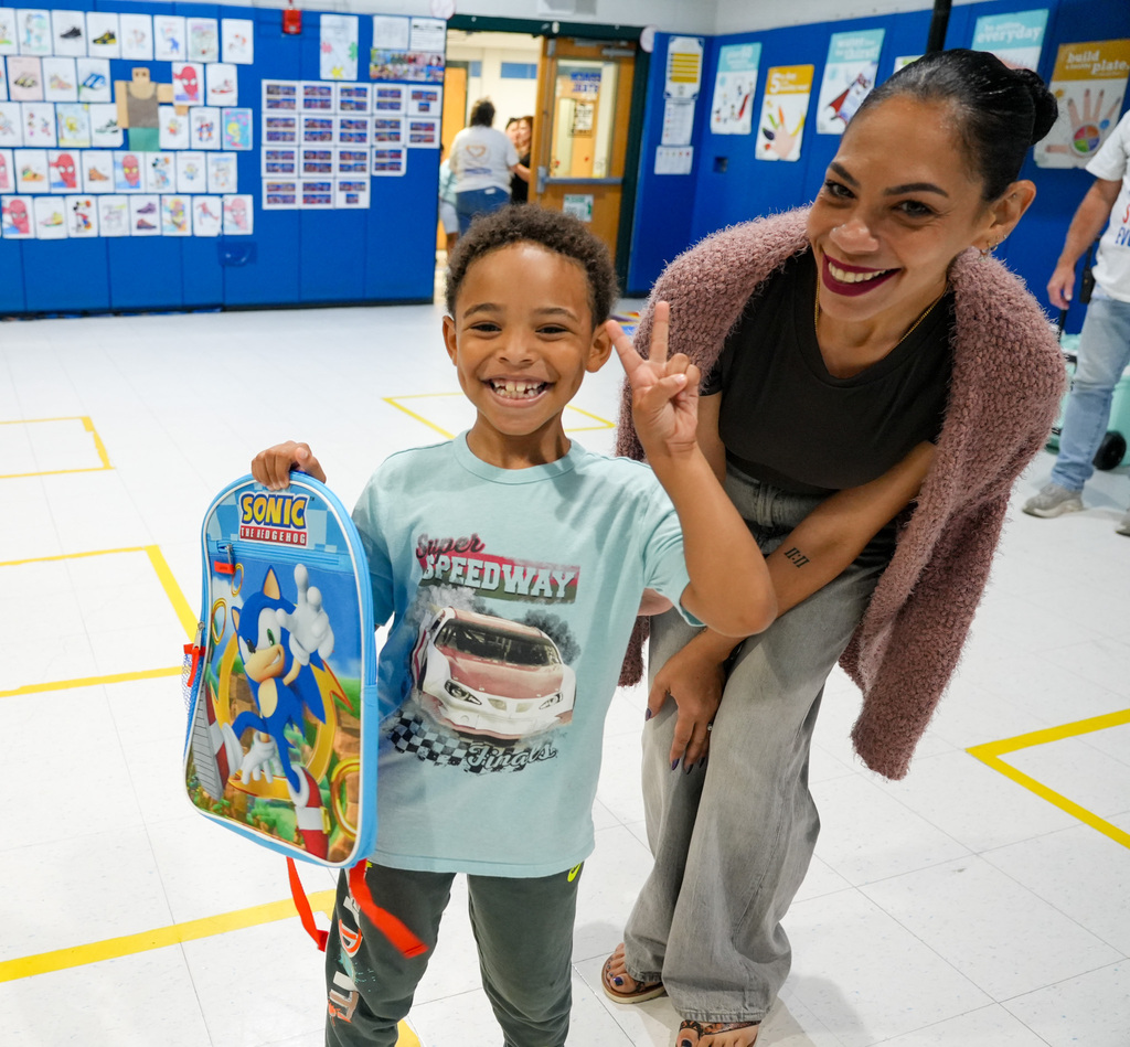 The Autism Project - FLOS Inc., hosted the 5th Annual Backpack Giveaway Celebration at the ESY program at WHS 29