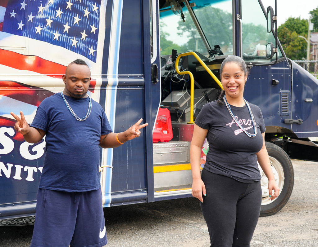 Today, the Yonkers Police Benevolent Association (PBA) returned to Yonkers Montessori Academy to host its annual BBQ for the Extended School Year (ESY) program, treating students and staff to a delicious lunch of burgers and hot dogs.