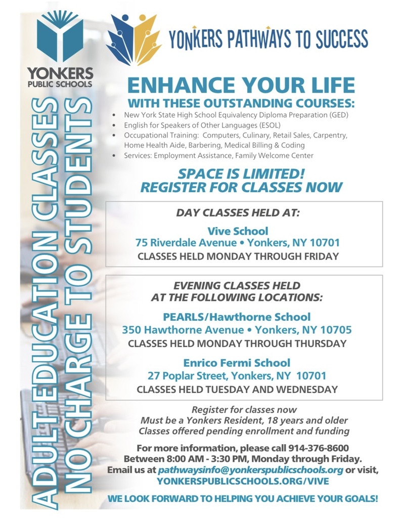 Adult Education Classes at VIVE
