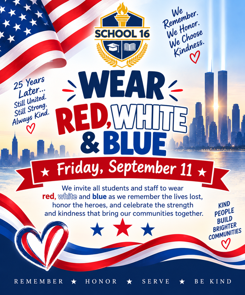 school 16 9/11 flyer