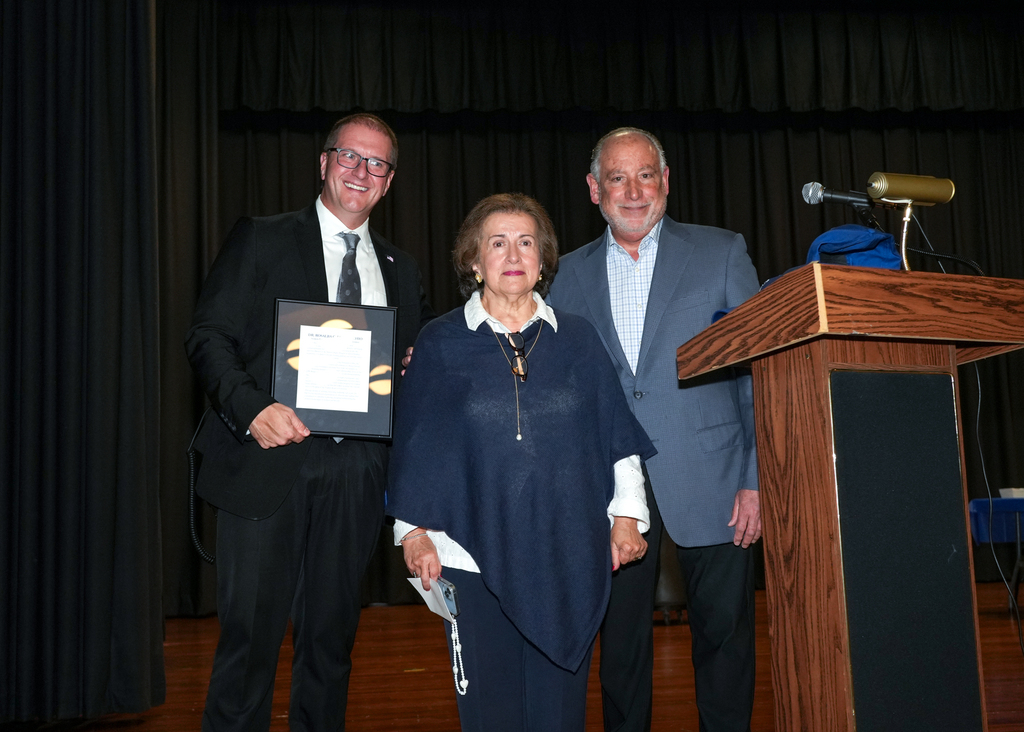 Congratulations Dr. Del Vecchio and Mr. Corrente