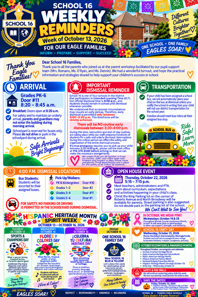 10/13 Parent Newsletter