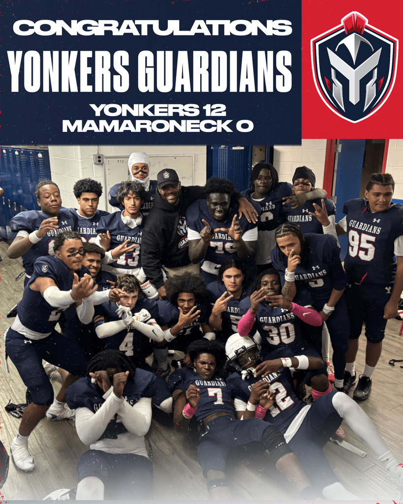 Congrats Yonkers Guardians