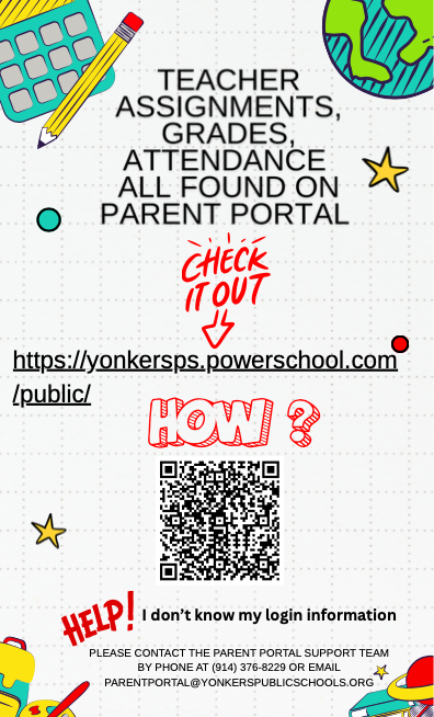 Image providing Parent Portal Access Information