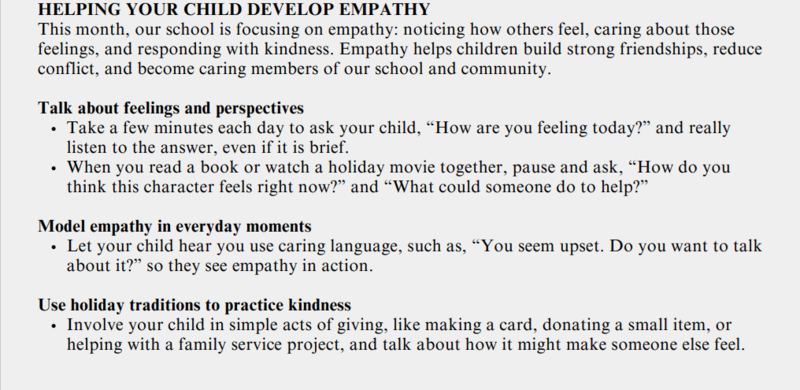 empathy descriptors