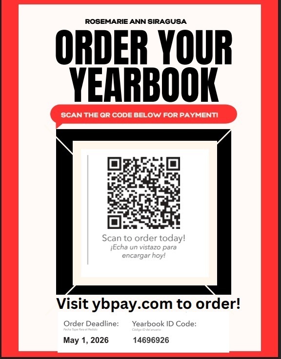 yearbook flyer