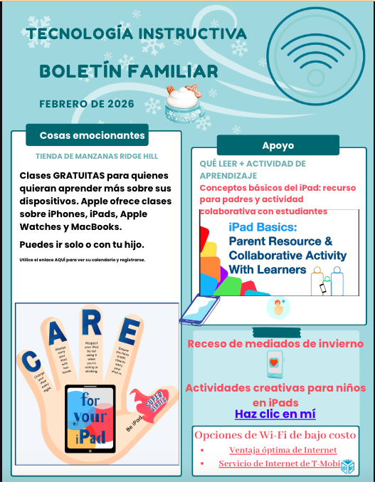 NewsletterSpanish Instructional Technology