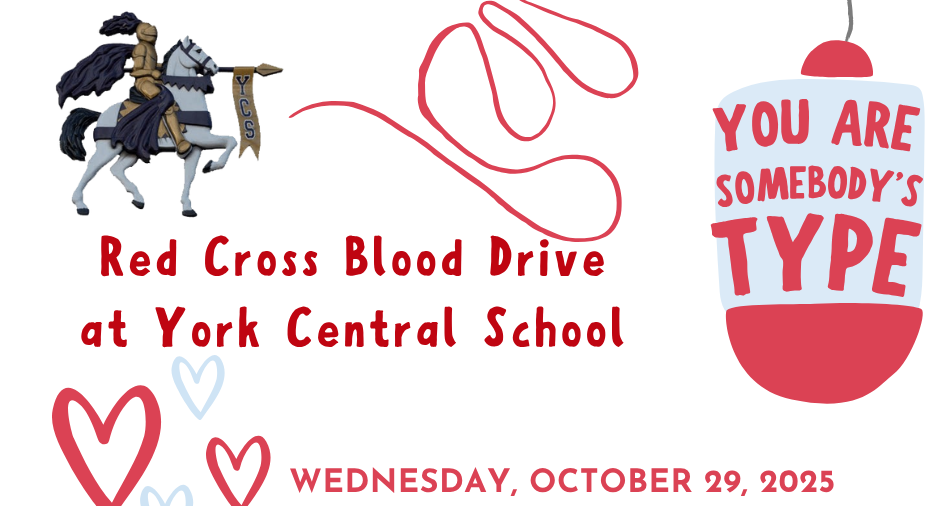 Fall Blood Drive October 29 10 am to 3 pm