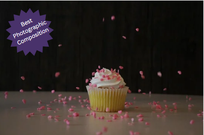 Advanced Photogarphy cupcake