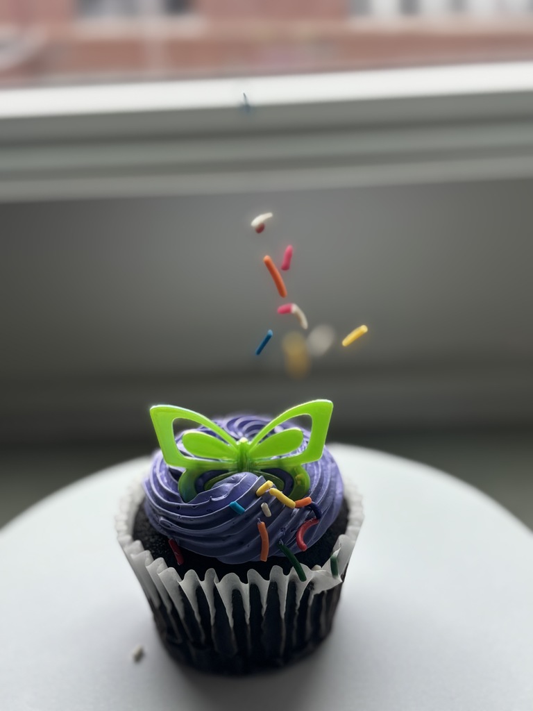 Advanced Photogarphy cupcake