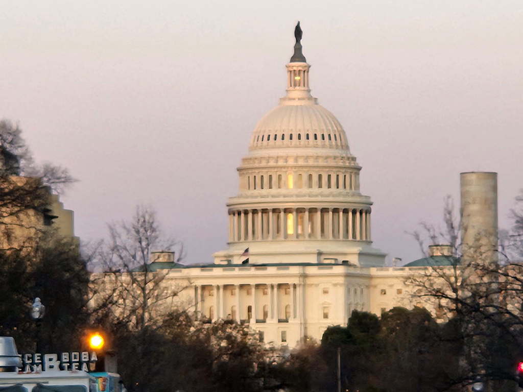 Capitol Building at Sunset