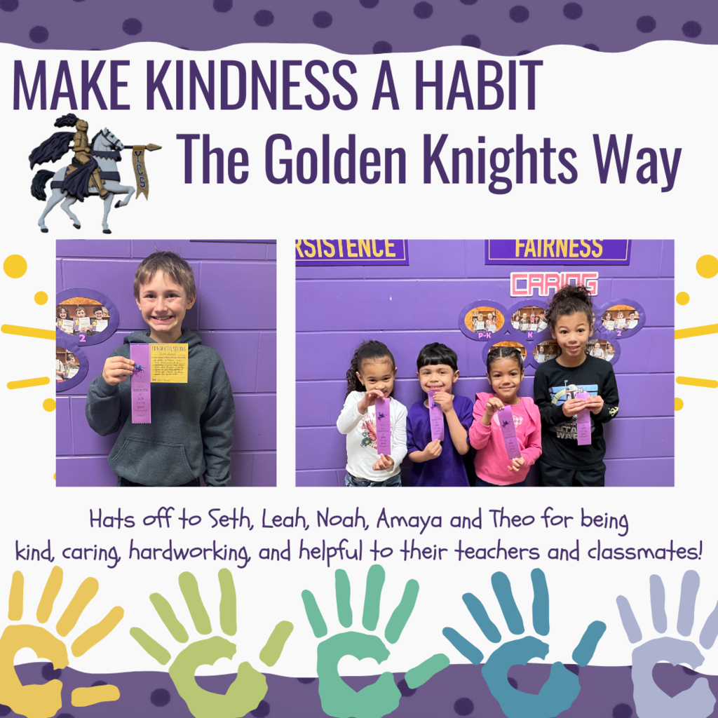 March Elementary Student Recogntion