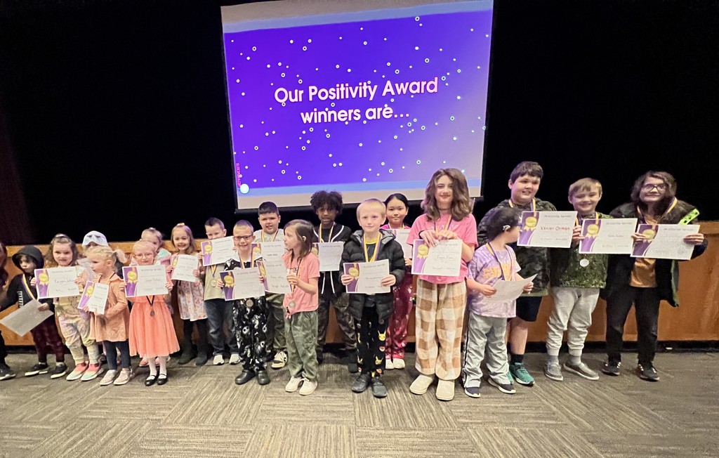 March Character Award Positivity