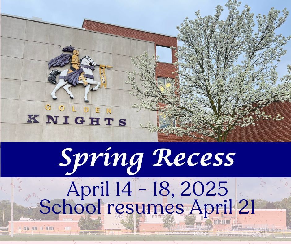 Spring Recess April 2025